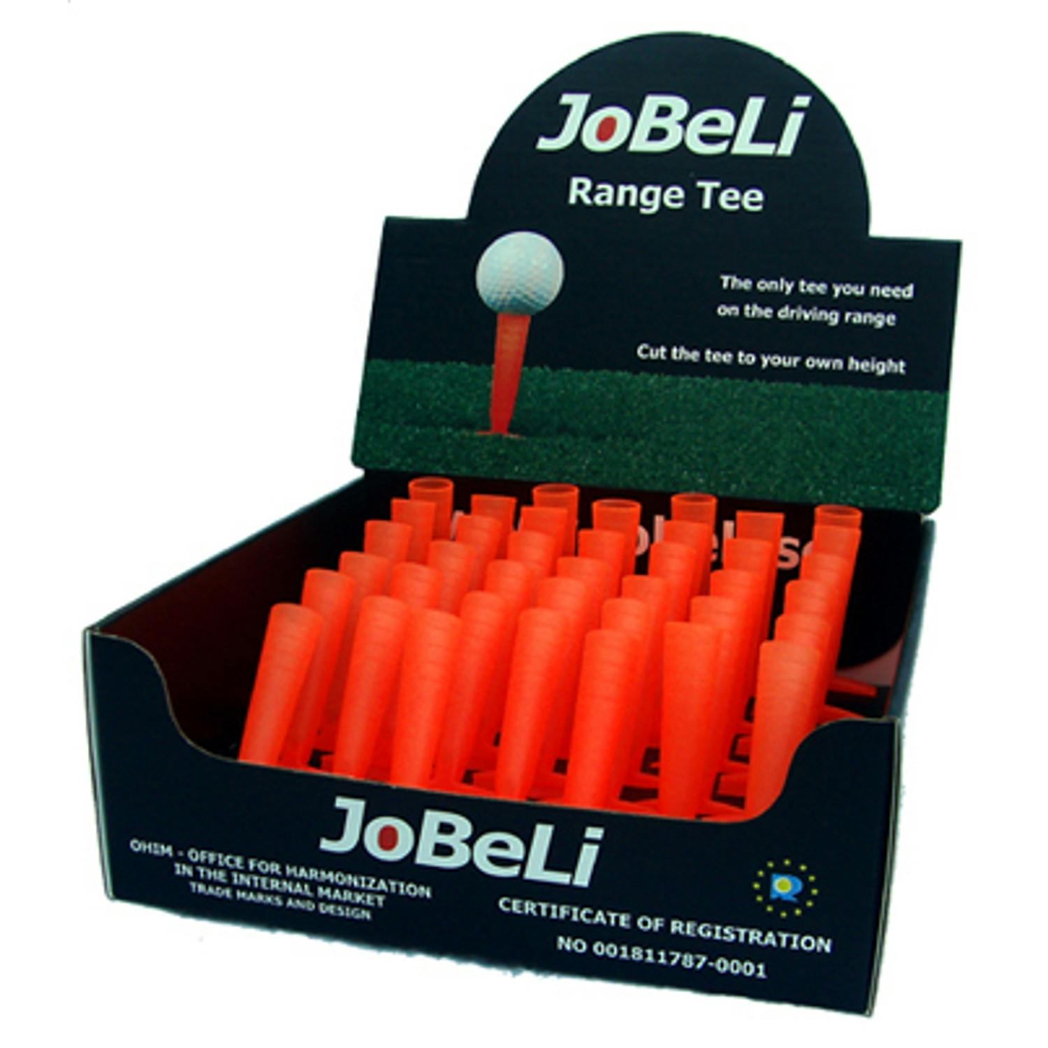 JoBeLi Range Tee Straight Display 40 pcs